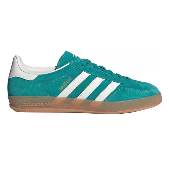 NEW ADIDAS ORIGINALS Gazelle Indoor JQ8391 Men\'s 12 Teal/ White main image 6